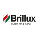 Partnerlogo BRILLUX für Farben, Lacke und Fassadensysteme, mit Produkten wie Innen- und Fassadenfarben, Wärmedämmverbundsystemen, Putzen, Grundierungen sowie Boden- und Betonschutzbeschichtungen
