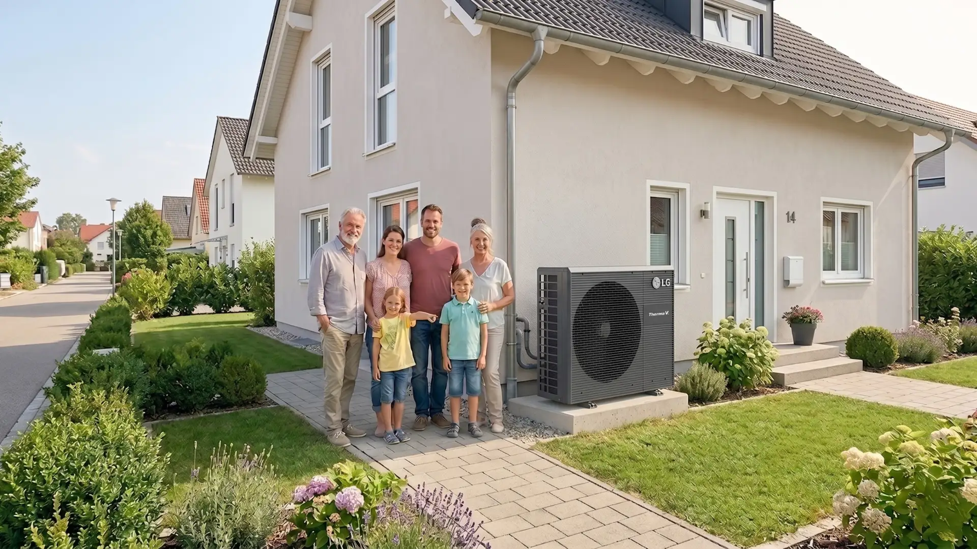 LG Monobloc R290 Wärmepumpe – Ein Praxisprojekt bei einer Familie in Wien-Floridsdorf (1210)